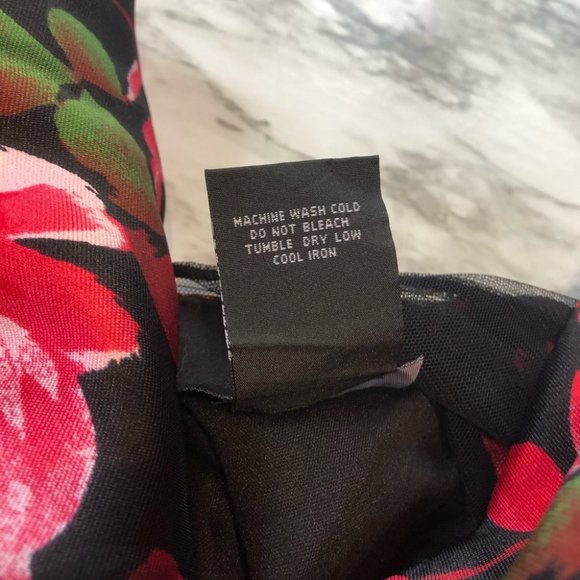 B. Smart - Floral Print Mini Homecoming Dress - 3 - Picture 8 of 11